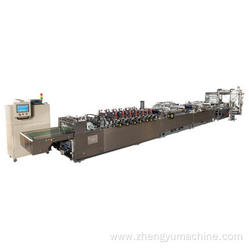 high speed zipper bag making machine